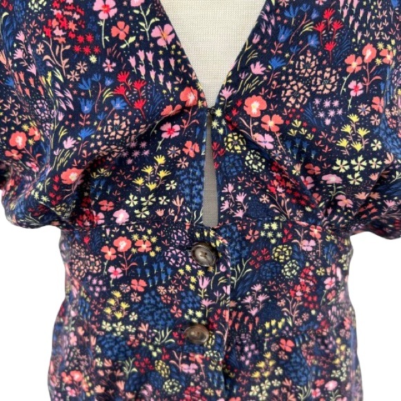 Marine Layer Camila Dress in Multi Floral Size Small - Picture 6 of 13